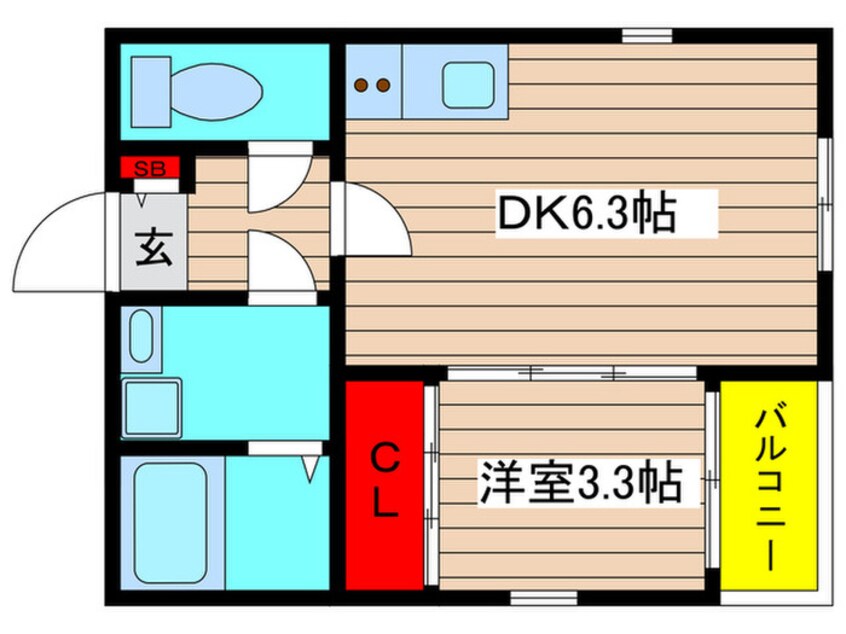 間取図 La　Vierge