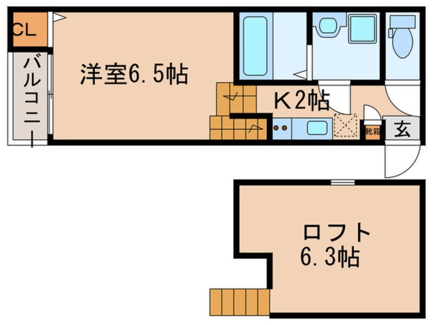 間取図 アレッタ大曽根