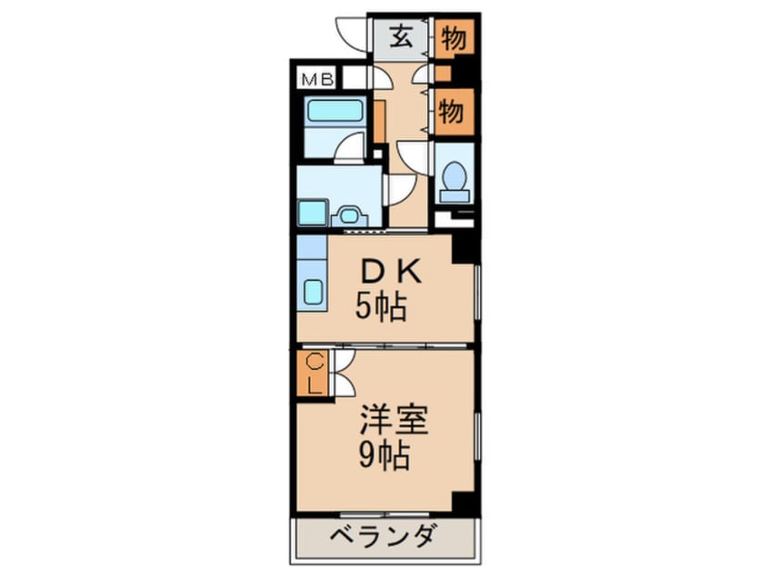 間取図 フィオレンテ本山