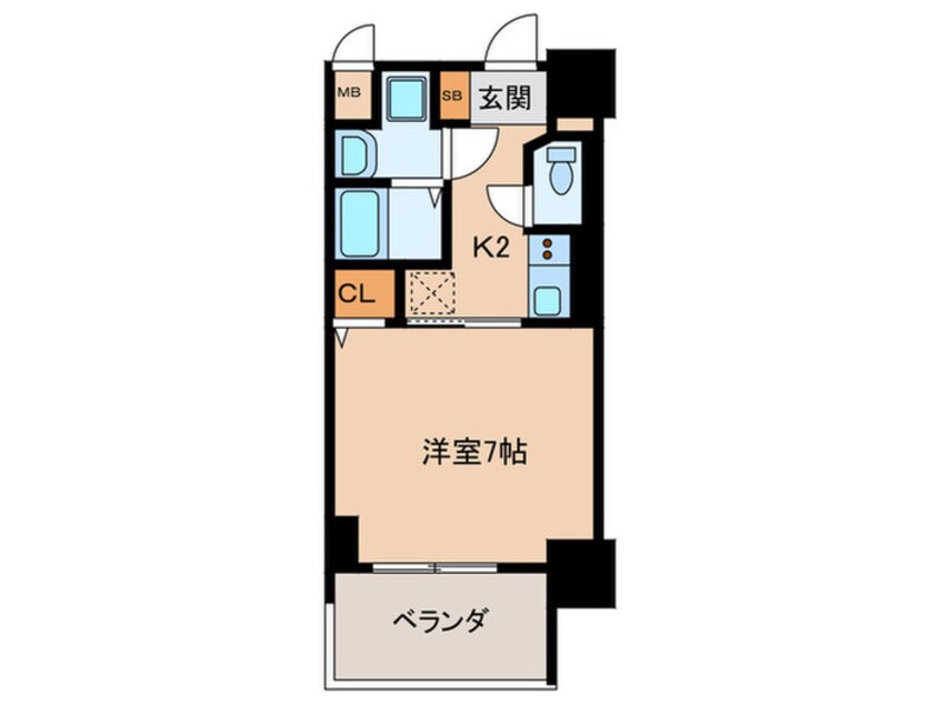 間取図 S-RESIDENCE浄心East