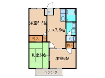 間取図 エクセルコ－ト