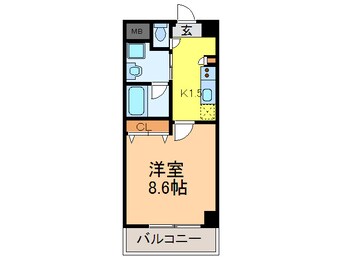 間取図 ジオステ－ジ東山