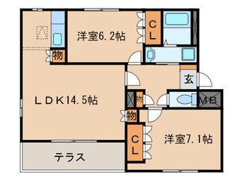 間取図 アヴァンティ