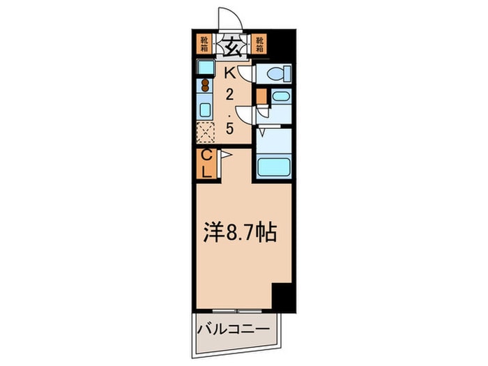 間取り図 エルスタンザ徳川