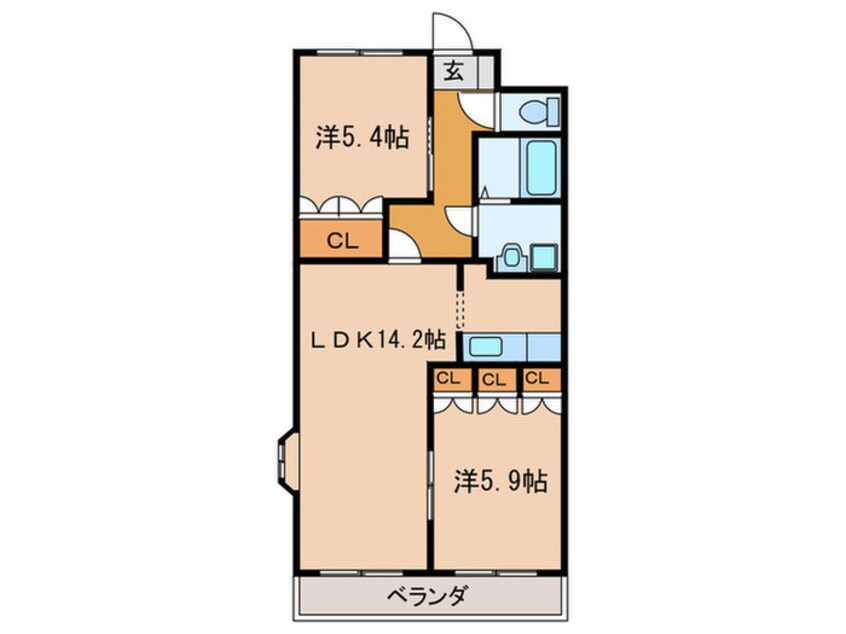 間取図 ラフィン
