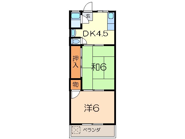 間取り図 加藤マンション