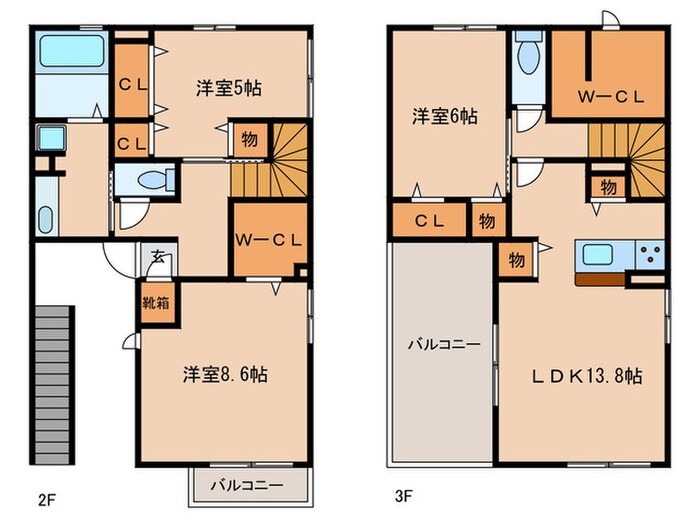 間取り図 フェリーチェハウス