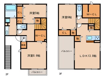 間取図 フェリーチェハウス