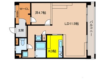 間取図 サンドエル藍