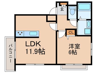間取図 ユーハイツ三和Ⅲ
