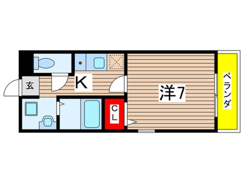 間取図 メリ－コ－ト