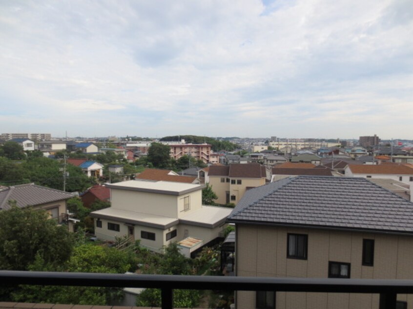 室内からの展望 山ノ神マンション