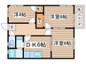 コーポ永楽北棟 3DKの間取り