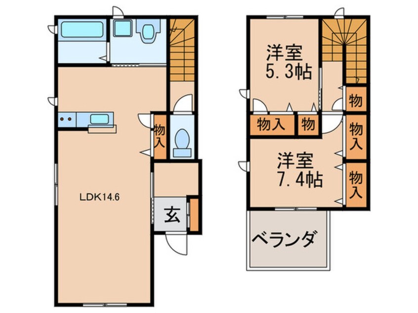 間取図 ＧＳレジデンス東山公園