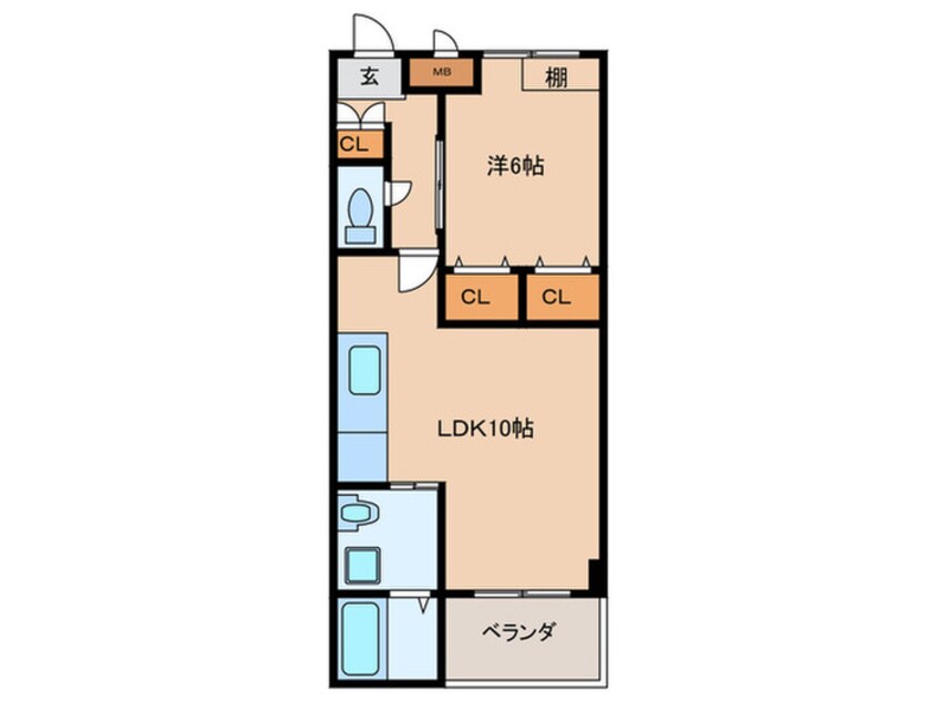 間取図 グレイシャス