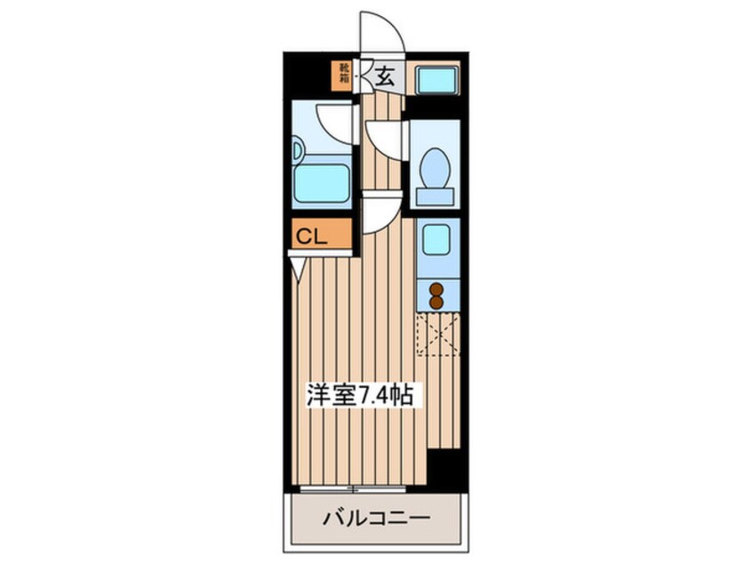 間取図 スペ－シア堀田