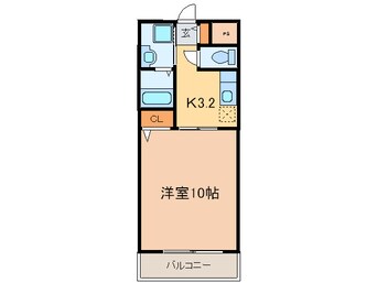 間取図 カサグランデ新栄