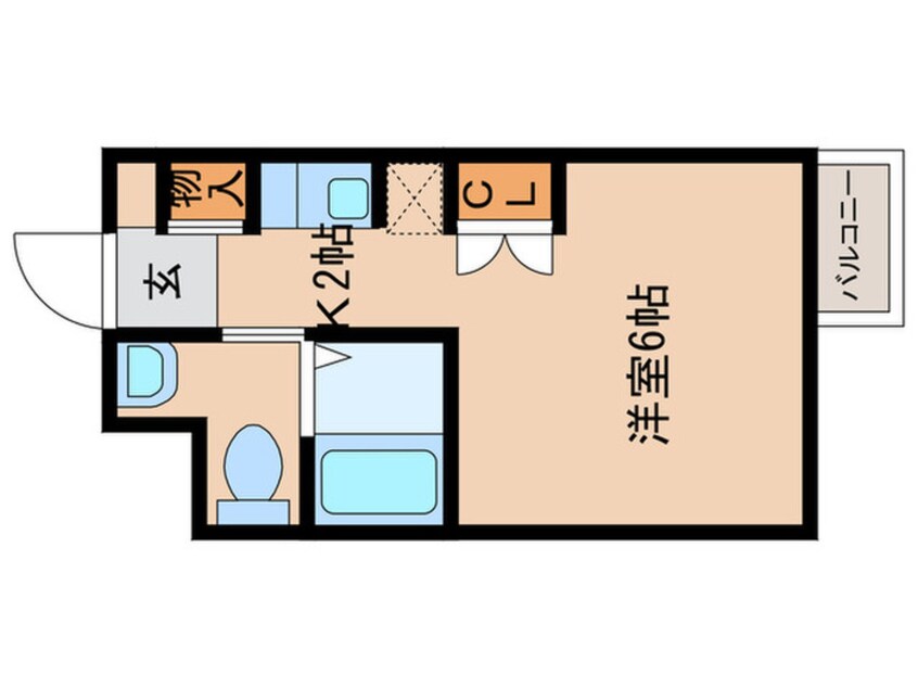 間取図 サキコーポレーション中村公園