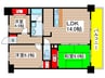 ﾗｲｵﾝｽﾞﾏﾝｼｮﾝ上前津第2(202) 3LDKの間取り