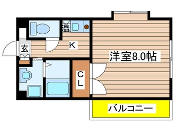 間取図 パークタウン道徳