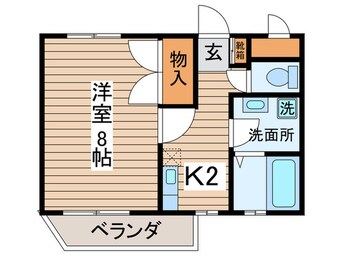 間取図 パークタウン道徳