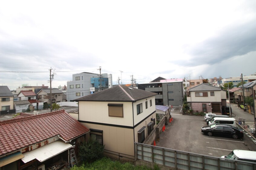 室内からの展望 パークタウン道徳