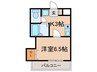 ルミエ－ル　ＨＯＮＧＯ 1Kの間取り