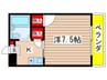 ピュアササキ 1Kの間取り