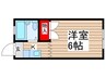 パナハイツ吹上Ｎ棟 1Kの間取り