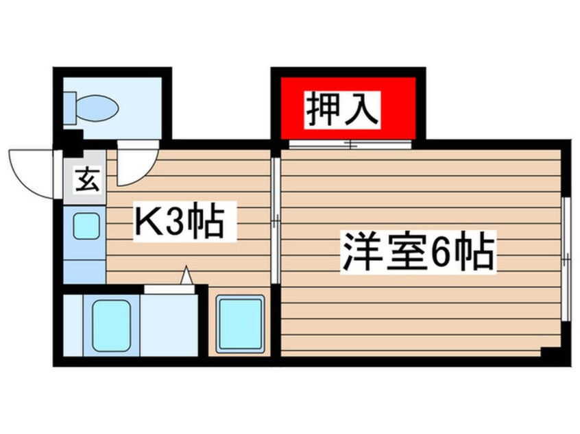 間取図 アーバン古渡