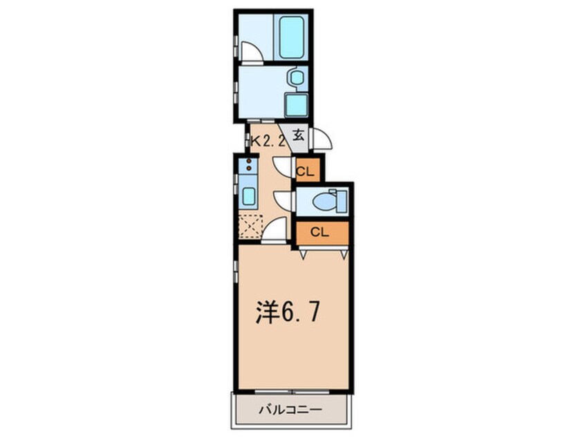 間取図 グランパルク中村町