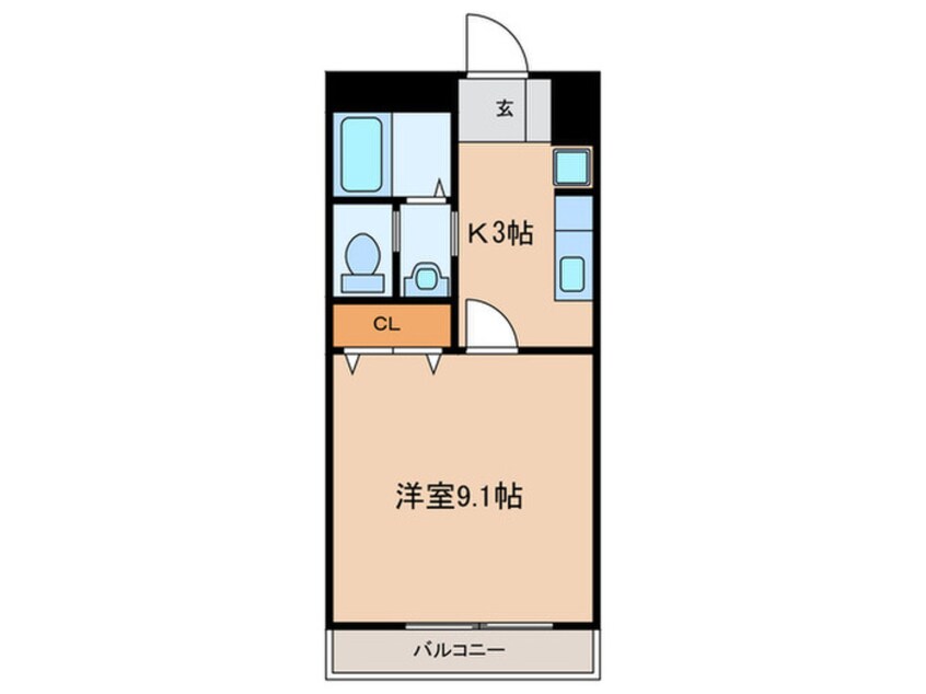 間取図 トミヨシロンハイツ