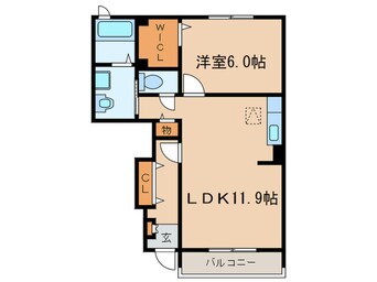 間取図 カーサ中野Ⅰ