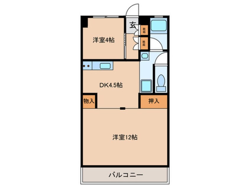 間取図 キャストふかがわ