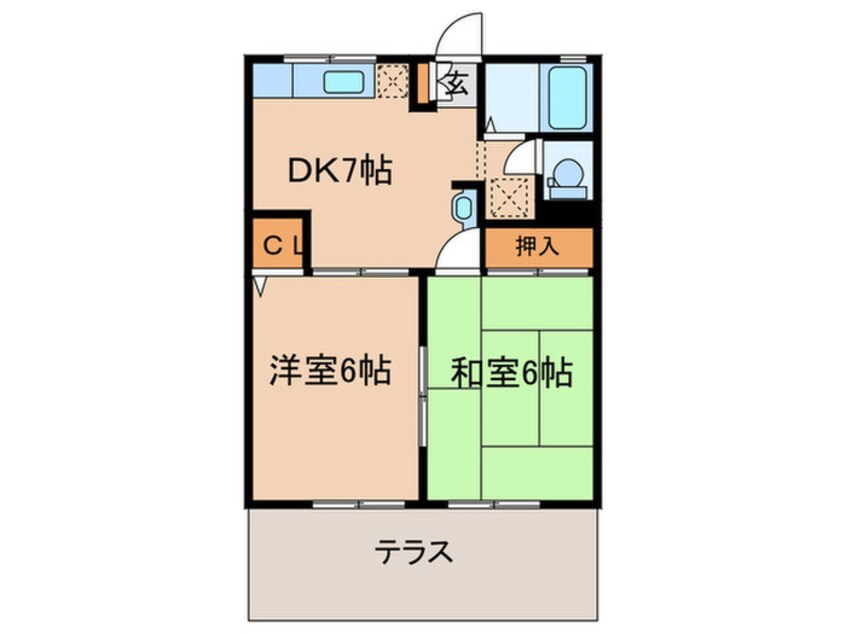 間取図 サンライトハウス