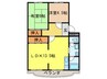 第２光陽ハイツ 2LDKの間取り