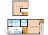 ＨＡＬ　ＦＬＡＴＳ 1Kの間取り