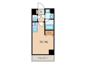 間取図 レジデンシア大須