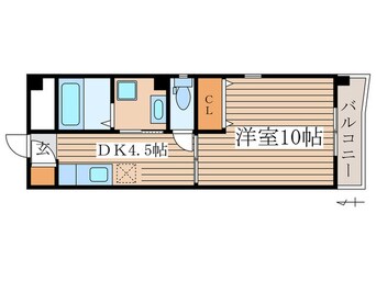 間取図 モナークみずほ