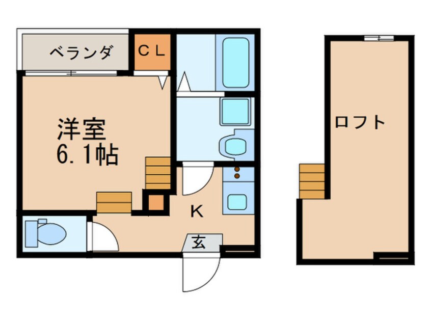 間取図 ハーモニーテラス名駅南