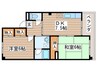 プチロワイヤルサトウ 2DKの間取り