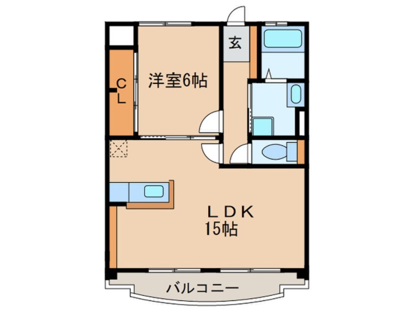 間取図 林ハイム