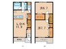 アプトウィスタリア 2LDKの間取り