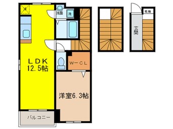 間取図 フィオーレ３０２