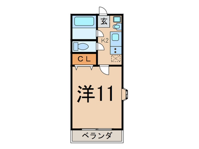 間取り図 プレジデント川中