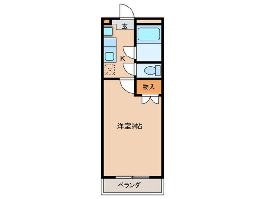 間取図 パレスハート　Ｃ棟