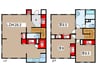 Cs Liberty 春山Ｅ棟 3LDKの間取り