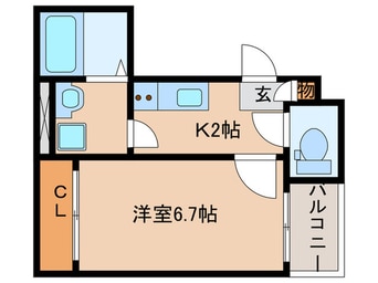 間取図 プルミエール角割町