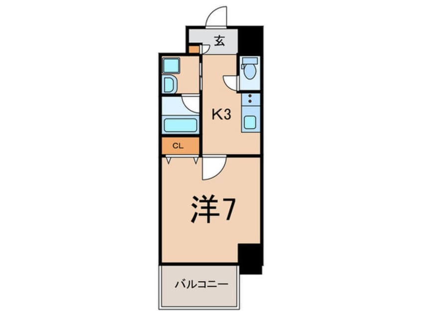 間取図 ブリリアコート金山