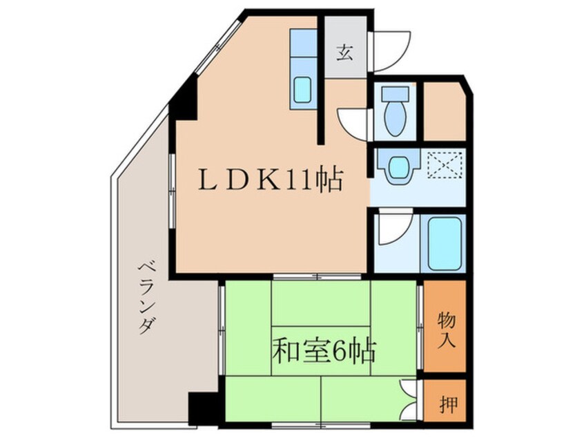 間取図 末広マンション